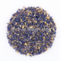 Finch recién llegado salud té de hierbas secado cronflower flor pétalos